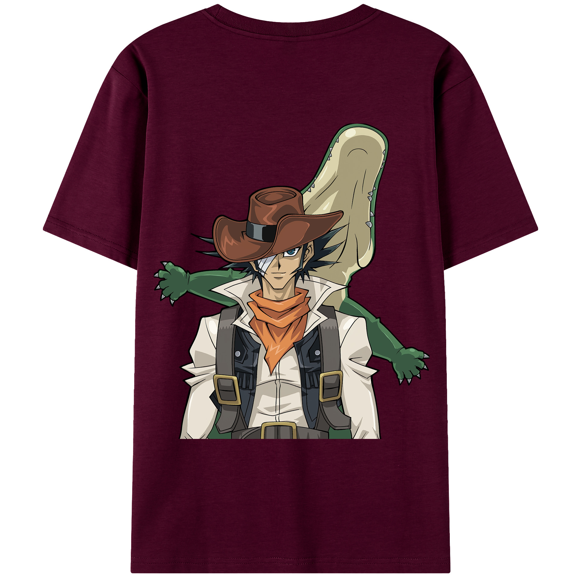 （画像用） 遊☆戯☆王 Yu-Gi-Oh! レディース半袖Tシャツ(バックプリント)